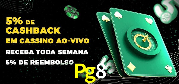 Promoções do cassino ao Vivo Pg8